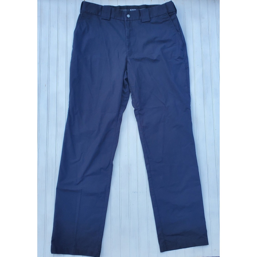 5.11 Tactical Fast-Tactical Urban Pants Mens 36x32 Black Ripstop 74426 Outdoor